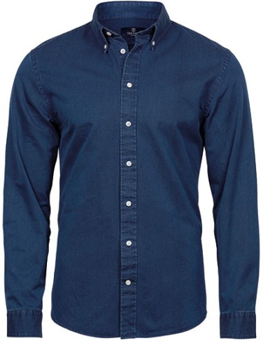 TEE-4002-Mens Casual Twill Shirt